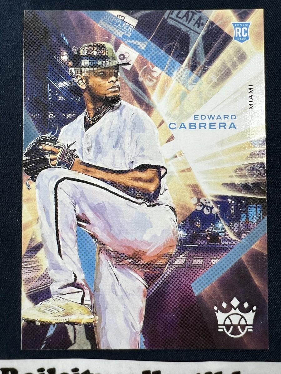 イチロー⭐DONRUSS⭐DIAMOND KINGS 1/1 2022 Panini Diamond Kings Level 1 #91 Edward Cabrera RC