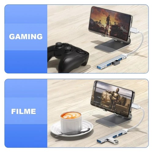 USB 3.0 Hub Verteiler Splitter Adapter für Notebook Handy Laden Laptop PC 4 Port - Bild 7 von 37