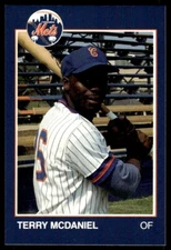 1988 Grand Slam Baseball Card Terry McDaniel A Columbia Mets #22