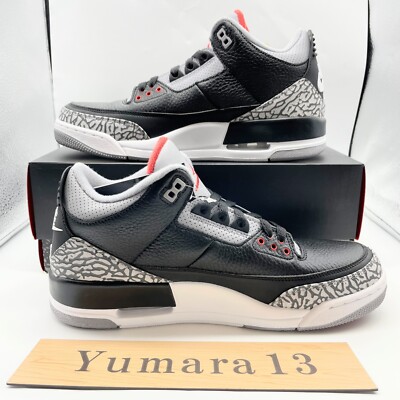 Nike Air Jordan 3 Retro OG Black Cement Gray 854262-001