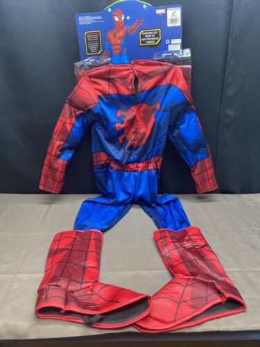 Spiderman Boy's Deluxe 3D Halloween Premium Styled Costume - Picture 8 of 10