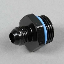 Russell -6 AN Size Black O-Ring Boss -10 Radius An Port Adapters 670650