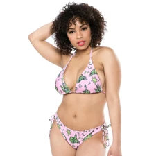 Sourpuss Zombabe String Bikini Rockabilly Zombie Pin Up Retro Tattoo Derby