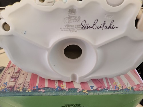 Sammy's Circus Nightlight 528196 NIB - Circus Tent - Autographed - Picture 7 of 7
