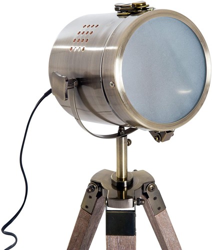 Steh Lampe Suchscheinwerfer Tripod Studio Schlafzimmer - Bild 4 von 7