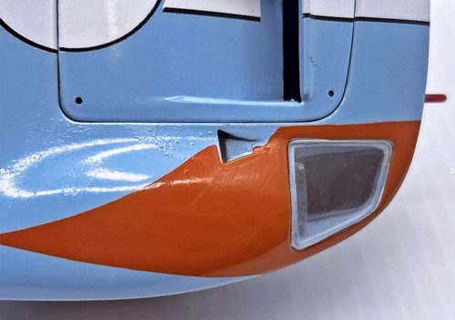 '66 Ken Mile's Le Mans Shelby Ford GT40 MKII #1 (UH) Gul1:18 Diecast-No Box-READ - Picture 23 of 23