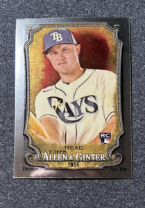 2024 Topps Allen and Ginter Curtis Mead Chrome Parallel #14 Rays