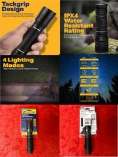 LUXPRO BRIGHT 550S LUMEN FLASHLITE LP600V3 AIRCRAFT ALUMINUM BATTERIES INCLUDED