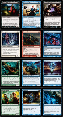 Avacyn Restored - 100 Card Common Set MTG - No Land (Basic or Seraph Sanctuary) - Picture 3 of 9