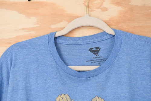Superman Metropolis Skyline DC Authentic Mens Large T-Shirt - Picture 7 of 10