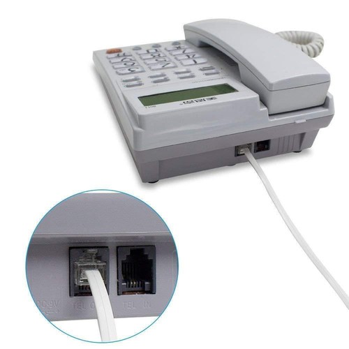 RJ11 auf BT Festnetz Telefon Kabel Kabel Modem Fax Stecker BT Buchse 2m - 10m - Bild 3 von 12