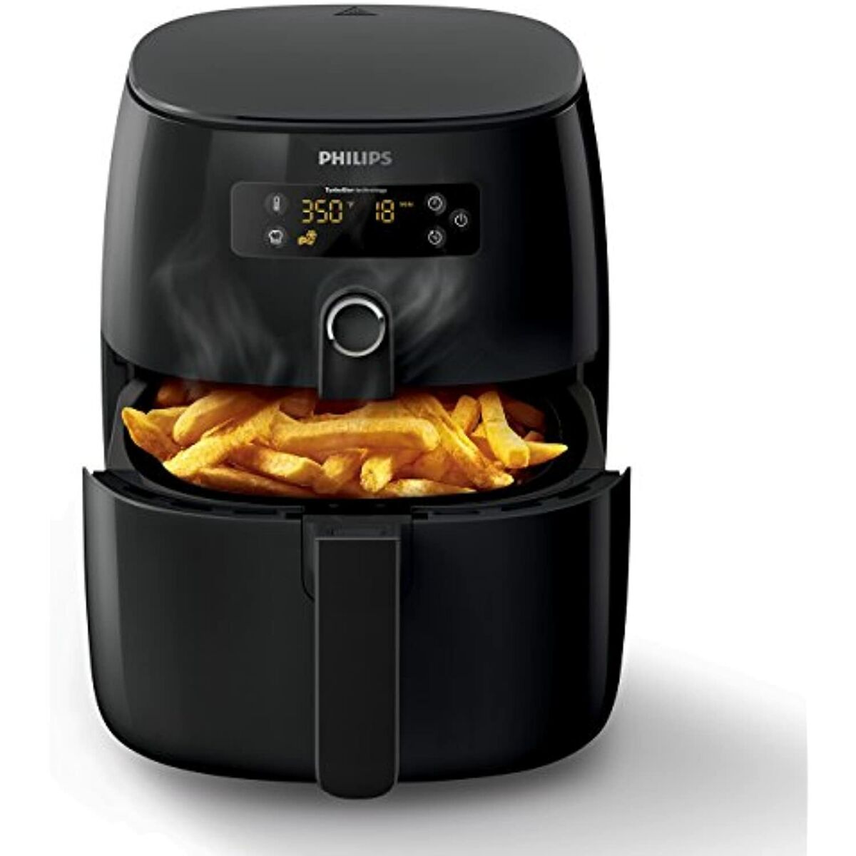 Philips Airfryer, Avance Turbo Star, Digital, Black, HD9641 Philips Airfryer, Avance Turbo Star, Digital, Black, HD9641