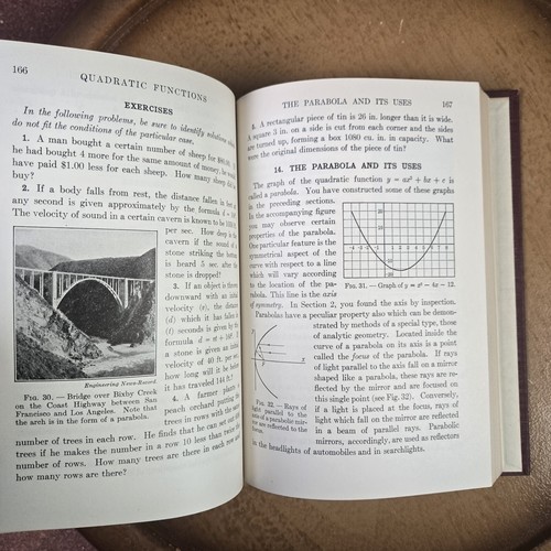 A Second Course In Algebra By Stokes And Sanford 1937 EUC VTG - Picture 8 of 14
