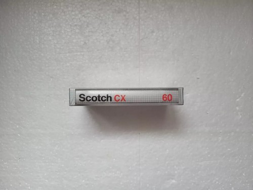 Vintage Audio Cassette SCOTCH CX 60 * Rare From Korea 1982 * - Photo 3/3