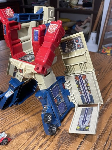 Vintage 1988 Takara Hasbro Transformer G1 Fortress Powermaster Optimus Prime - Picture 6 of 10