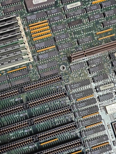 Vintage Retro Rare UNISYS Intel 80386-DX-20 Motherboard w/CPU & Ram - Powers - Afbeelding 8 van 12