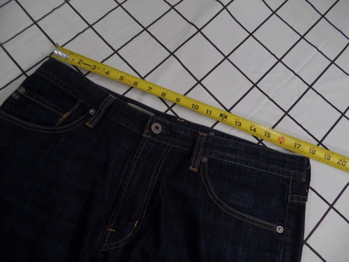 Mens AG Adriano Goldschmied The Hero dark wash blue jeans fits 33X34 - Picture 4 of 8