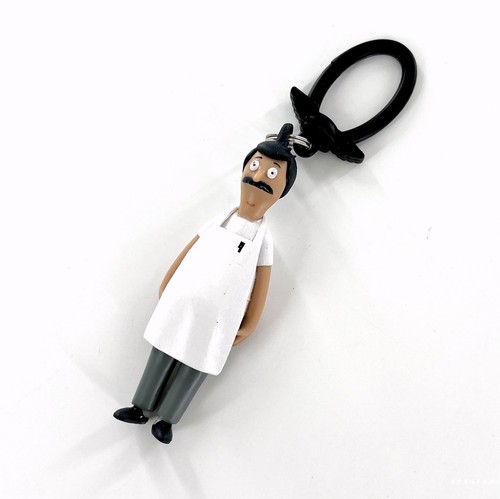 The Bob`s Burgers Película 4-7CM Figura Auténtico Arte Ornamento Mochila Llavero - Imagen 20 de 37