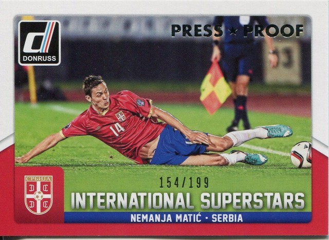 Superstars Chase Card #9 Daniele De Rossi Donruss Soccer 2015 Int