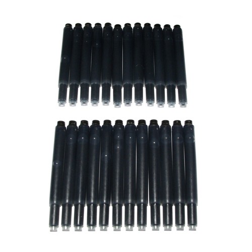Cartuchos de pluma estilográfica Omas Deluxe tinta premium 3 colores azul negro azul real - Imagen 13 de 14