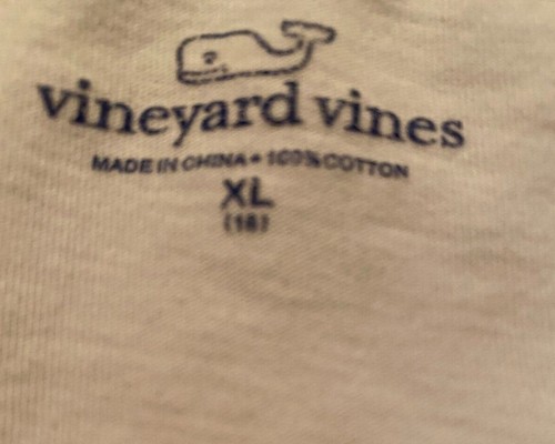 VINEYARD VINES T Shirt Youth XL (16) Short Sleeve Whale Fish Starfish Pocket - Picture 5 of 6