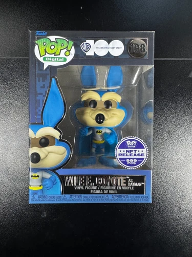 Wile E. Coyote as Batman #198 Funko Pop Looney Tunes Grail LE 999 W/Hard Case🔥