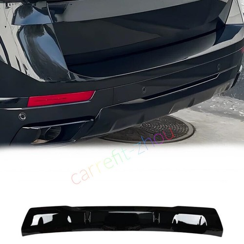 For BMW X7 G07 2019-24 Gloss Black Rear Bumper Board Skid Plate Bar Guard Decor - Picture 3 of 8