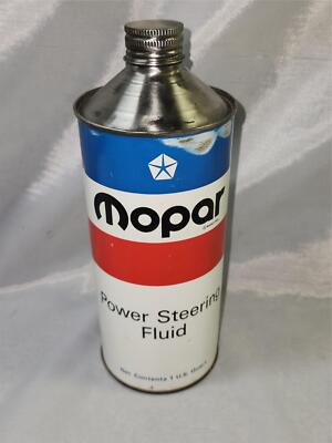 コレクション 1972's KENDALL MOTOR OILS MOPAR VINTAGE 1972 CHRYSLER MOPAR POWER STEERING FLUID CONE TOP