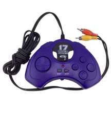 Purple Senario VSMaxx 17 In 1 Plug and Play Video Games Tested Good Condition