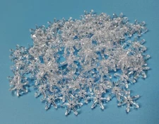 18mm Starflake Sunburst Paddle Propeller Beads Arts Craft Supplies Holiday 135pc