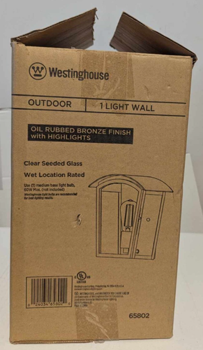 Westinghouse 6580200 French Quarter Transitional One-Light Outdoor Wall Sconce - Picture 13 of 14