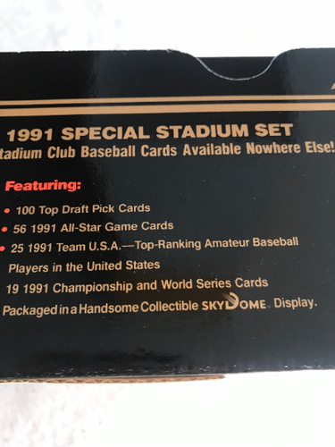 Juego de 200 tarjetas de béisbol vintage Topps Stadium Club Dome 1991 Manny Ramírez RC - Imagen 3 de 5