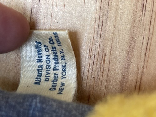 Rare Vintage Atlanta Novelty Monkey Plush See Pictures For Conditions - Picture 4 of 8