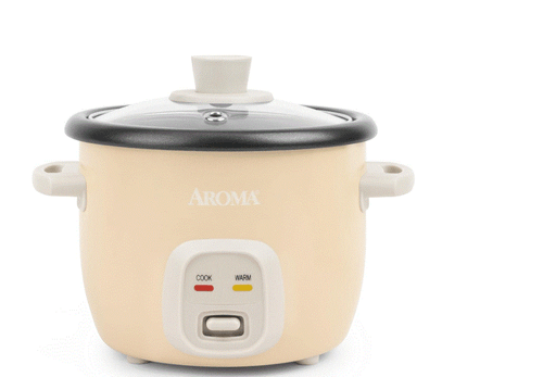 Rice Cooker Mini Steamer Nonstick Pot Keep Warm Aroma 4 Cup Cooked Multicooker - Picture 3 of 5