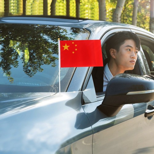 10 Pcs Car Window Flagpole Cup Base Poles with Cups - Afbeelding 12 van 12
