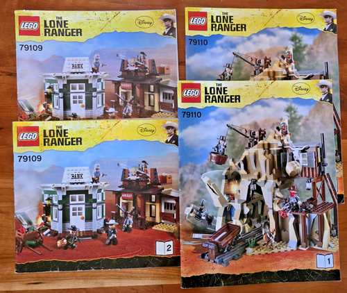 The Lone Ranger LEGO Set - 79109, 791010 - Retired - Manuals / Instructions