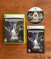 Transformers: The Game (Microsoft Xbox 360) Excellent Cond CIB Complete & Tested