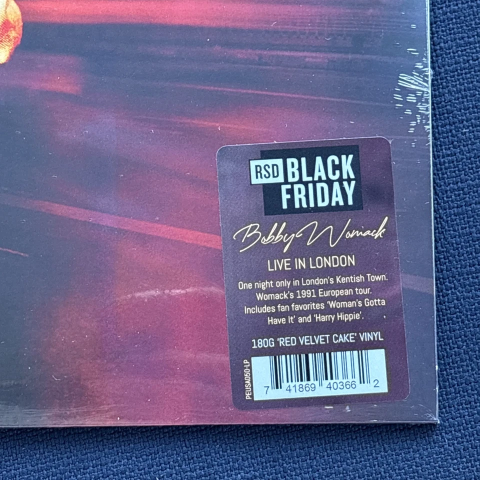 Bobby Womack - Live in London [NEW 2xLP] RED VELVET CAKE VINYL RSDBF 2025 - Imagem 4 de 4