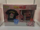 Funko Pop! Dragon Ball Z #973 Majin Buu With Ice Cream & Size M T-Shirt *NEW*