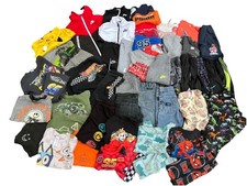 Lot Of 46pcs Boys Name Brand Clothes Spring Summer Size 5-6 Nike Adidas Shorts..