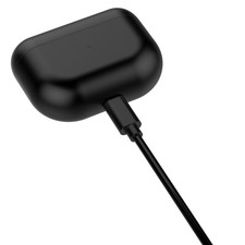Black Charging Box Storage Box With Charging Cable For Jabra Elite 10 Earphone