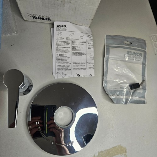 Kohler Pitch Shower Valve Trim Kit Polished Chrome K-TS74042-4-CP NEW