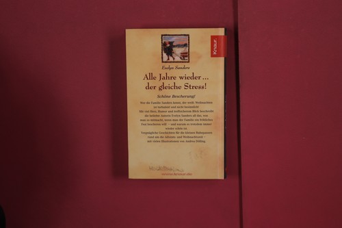 360563 Evelyn Sanders ALLE JAHRE WIEDER ... DER GLEICHE STRESS! Knaur - Bild 4 von 4