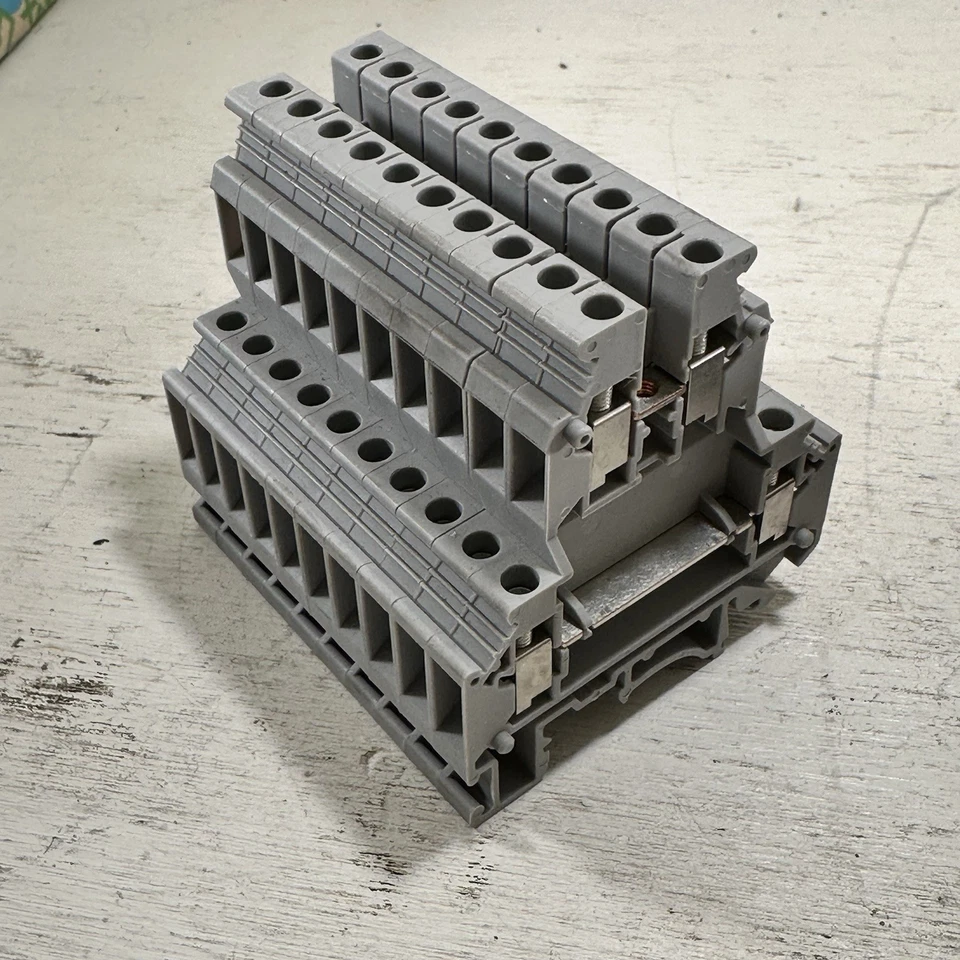 40-PHOENIX CONTACT CH-NR 1304463 Double Level Feed Through Terminal Block 500V - Image 4 of 4