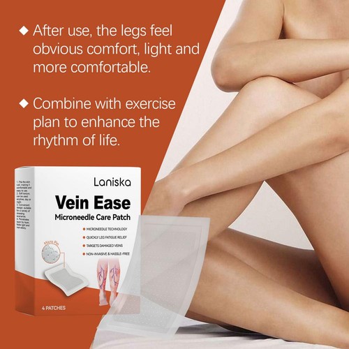 Varicose Vein Microneedle Patch Vein Ease Microneedle NUOVO CarePatch 1-3 confezioni - Foto 6 di 20