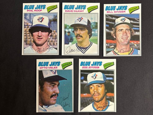 1977 Topps Toronto Blue Jays Team Set 22 Cards With Rookies *Inaugural Season* - Picture 3 of 3