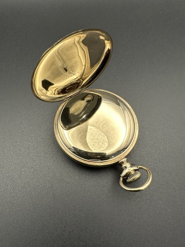 1918 Waltham Riverside 19j 12s Pocket Watch Serviced Runs Great - Picture 8 of 21