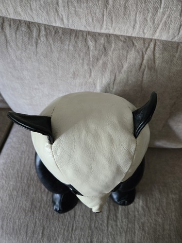 Italienischer Leder Omersa Stil Pandabär 18 Zoll - Bild 5 von 6