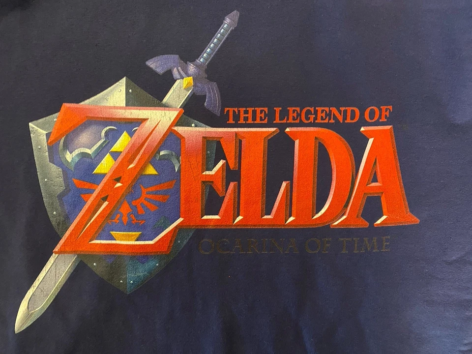The Legend Of Zelda Ocarina Of Time Hoodie XL Extra Large Officially Licensed - image 2 of 4