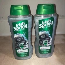 Irish Spring Charcoal Purifying Body Wash 18 oz /  24 HR Fresh Lot Of 2